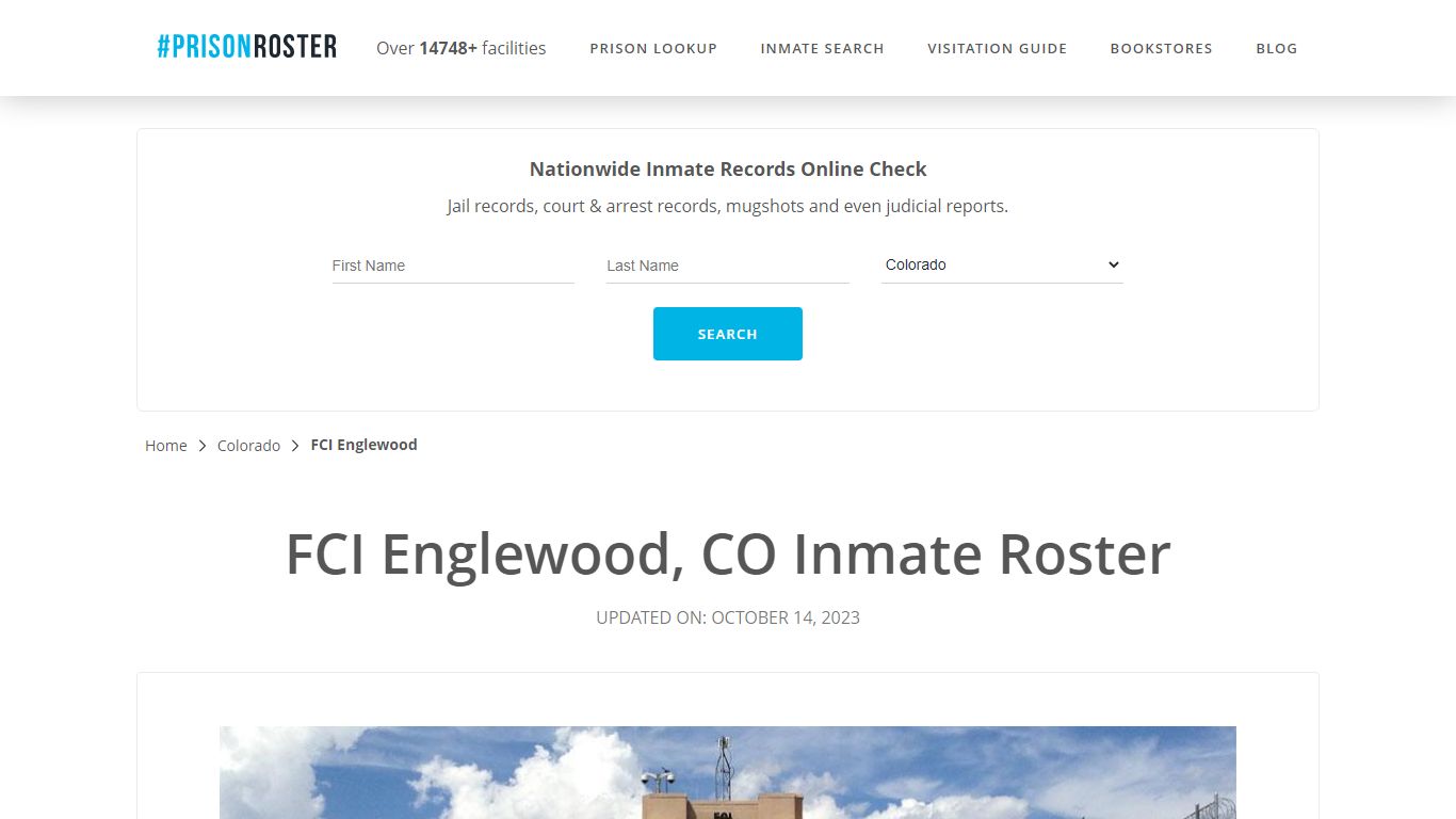 FCI Englewood, CO Inmate Roster - Prisonroster