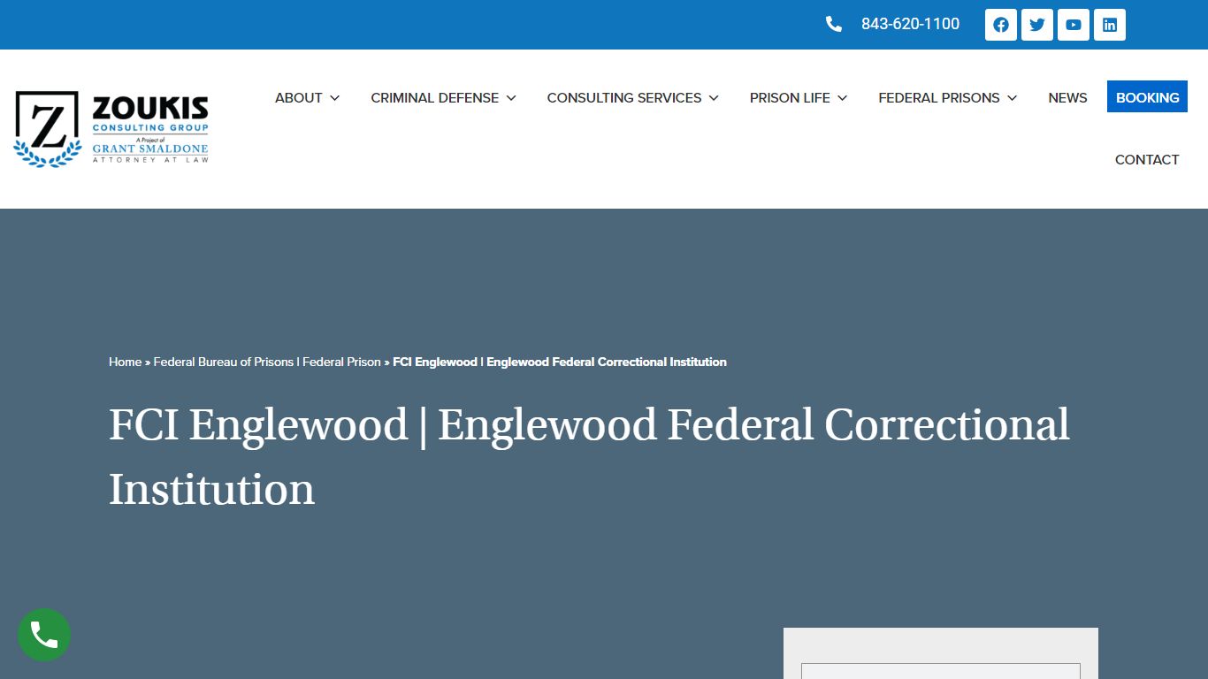 FCI Englewood - Englewood Federal Correctional Institution